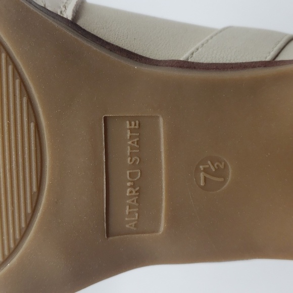 490- Altar'D State Simone Cowboy Anke Boots Size 7.5 NWT - Picture 9 of 10